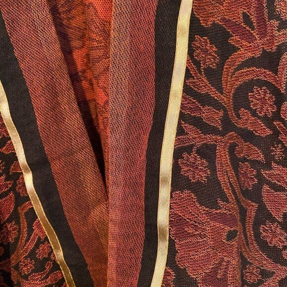 Soft Surroundings Floral One Size Shawl Shrug - Picture 5 of 6